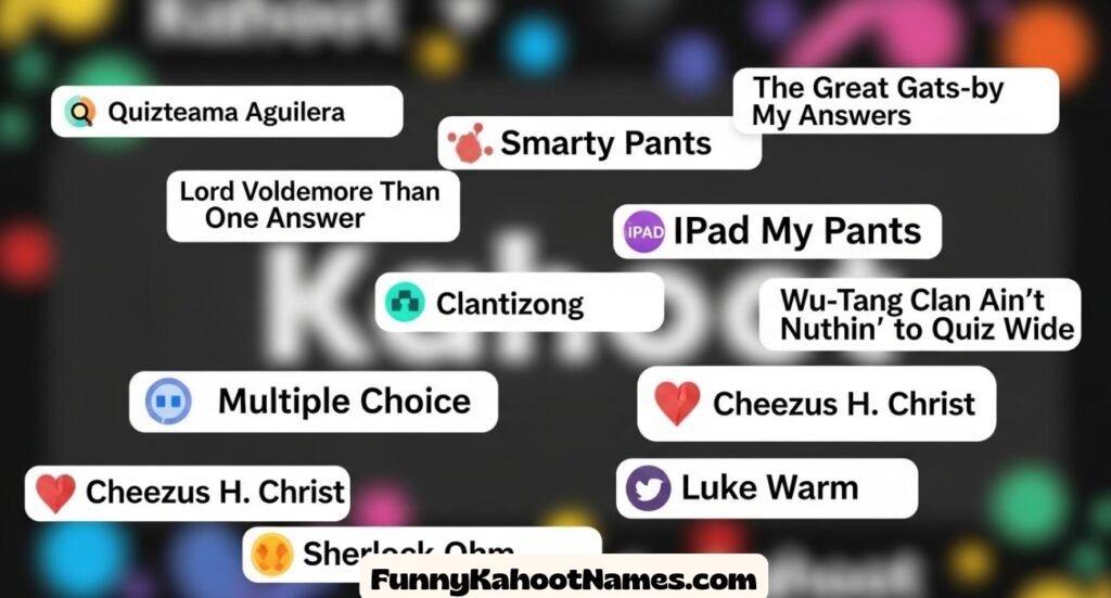 funny kahoot names