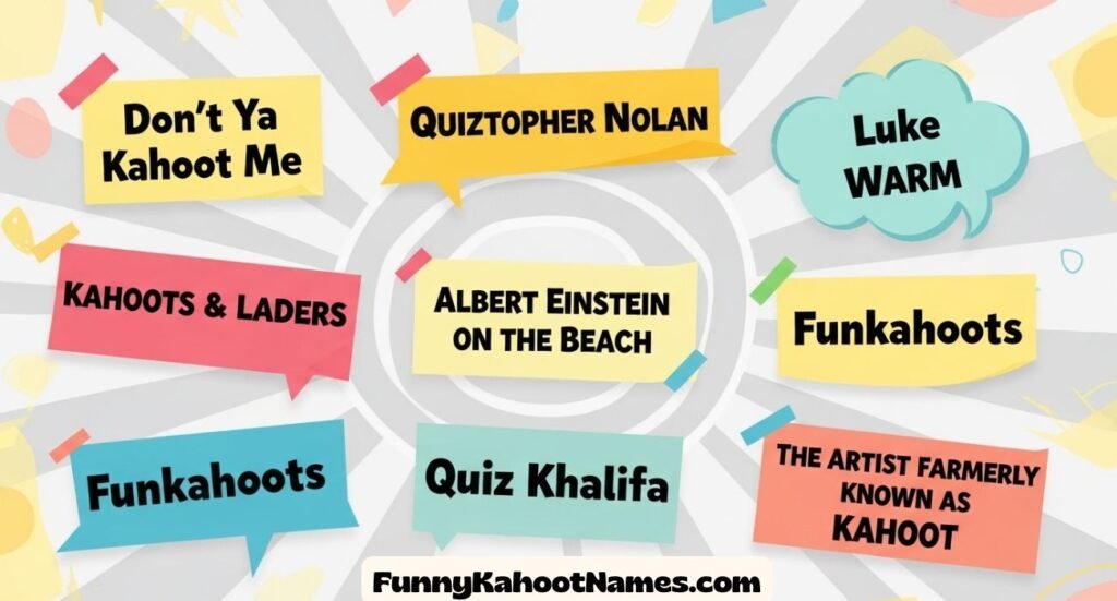 funny kahoot names