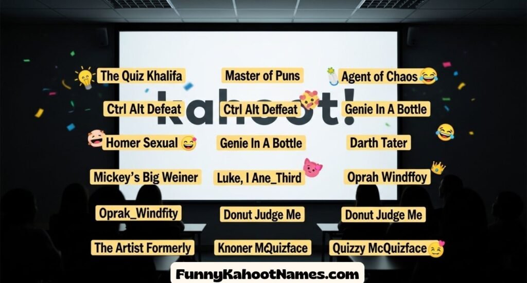 funny kahoot names