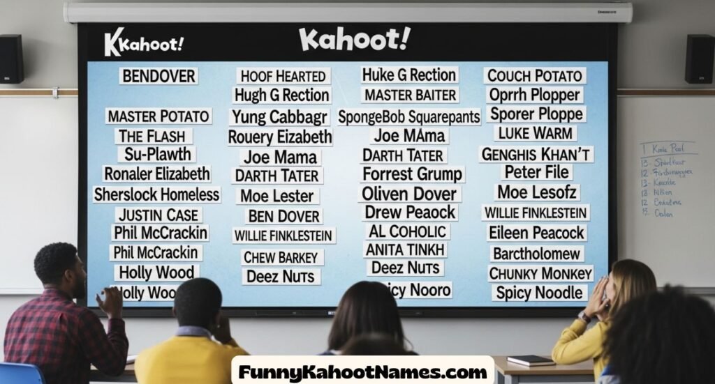 funny kahoot names