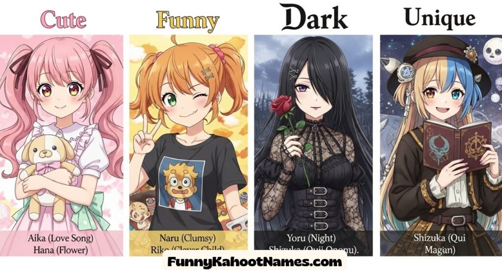 Anime Girl Names