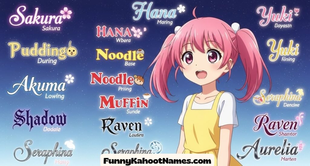 Anime Girl Names