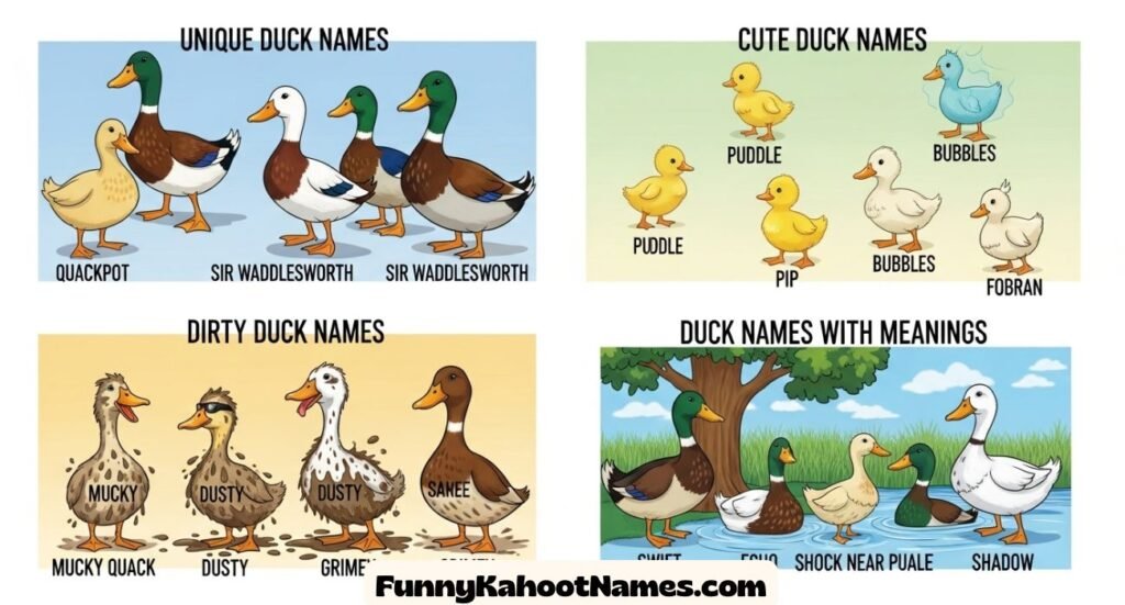 Funny Duck Names