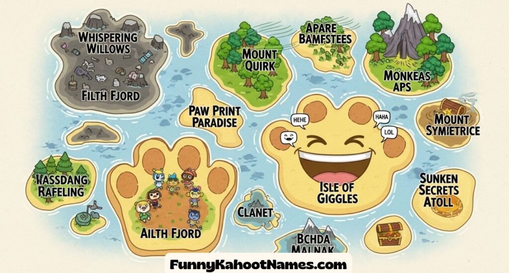 Funny Island Names