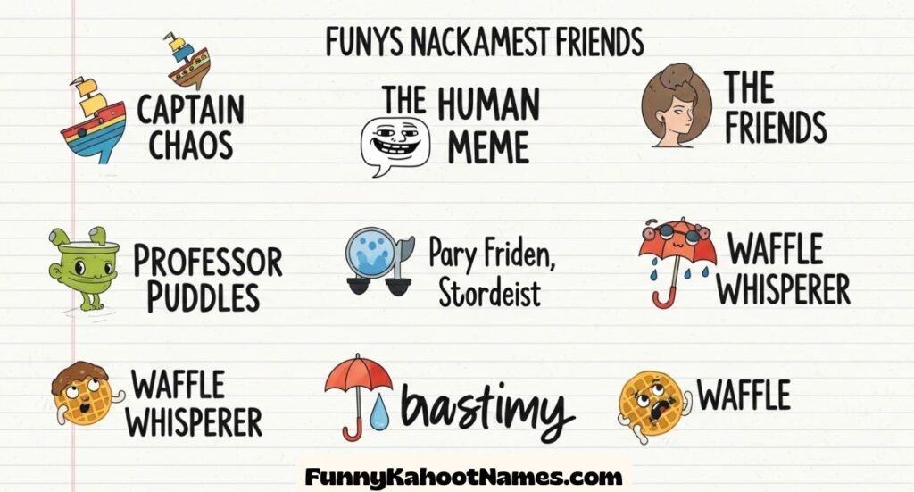 Funny Nicknames For Best Friend