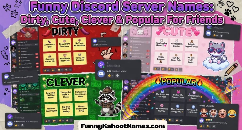 Funny Discord Server Names