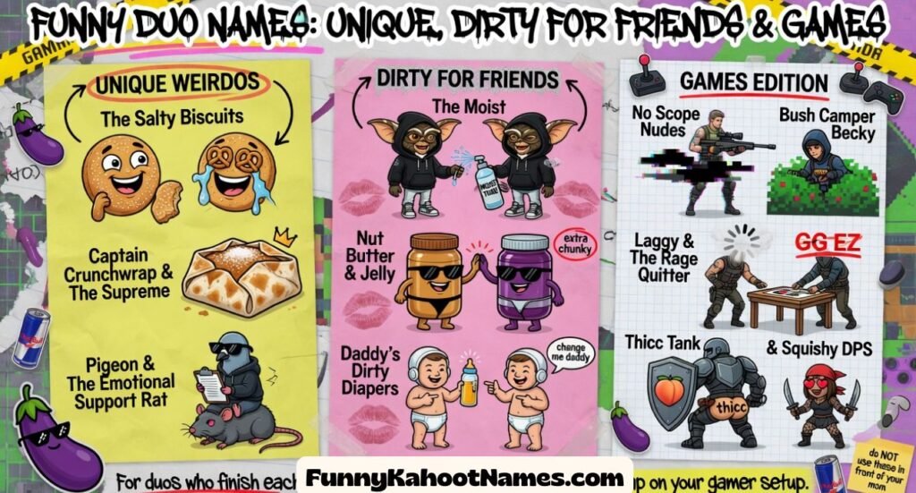 Funny Duo Names