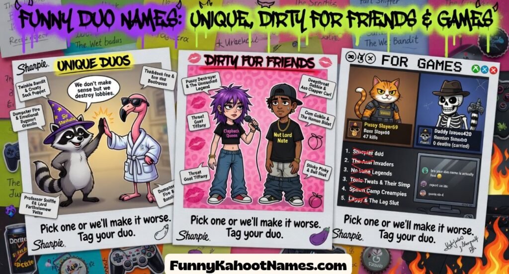 Funny Duo Names