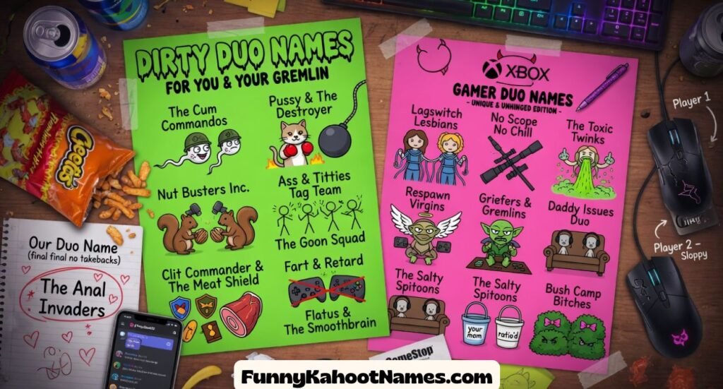 Funny Duo Names
