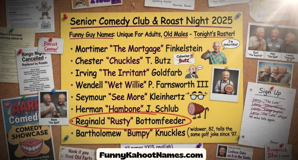 Funny Guy Names