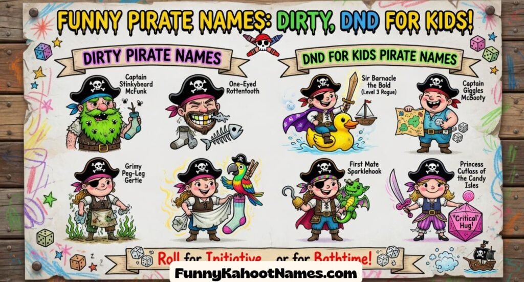 Funny Pirate Names