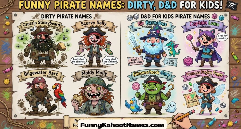 Funny Pirate Names