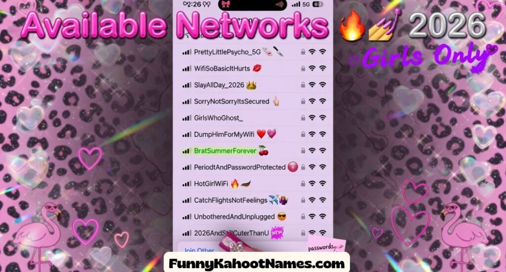 Funny Wifi Network Names