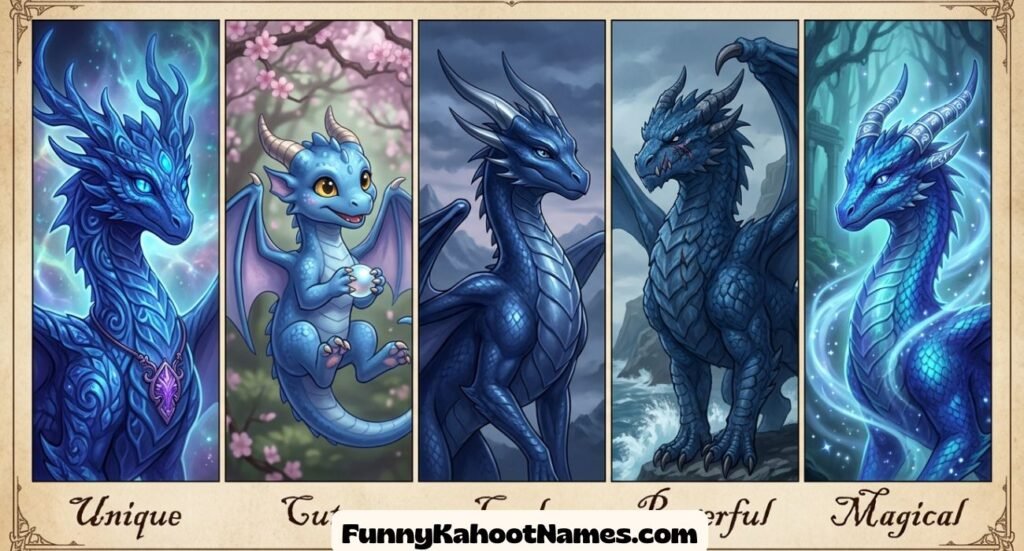Blue Female Dragon Names
