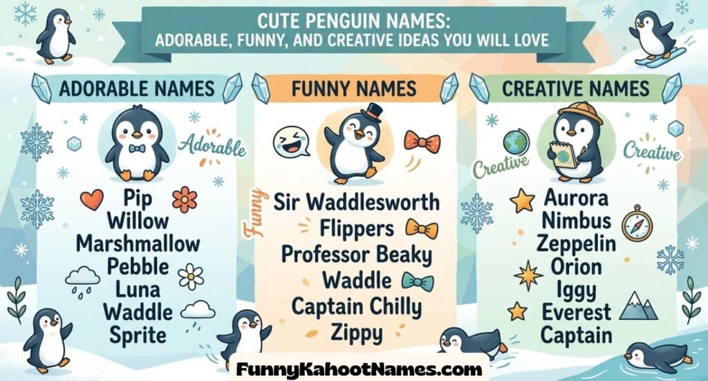 Cute Penguin Names
