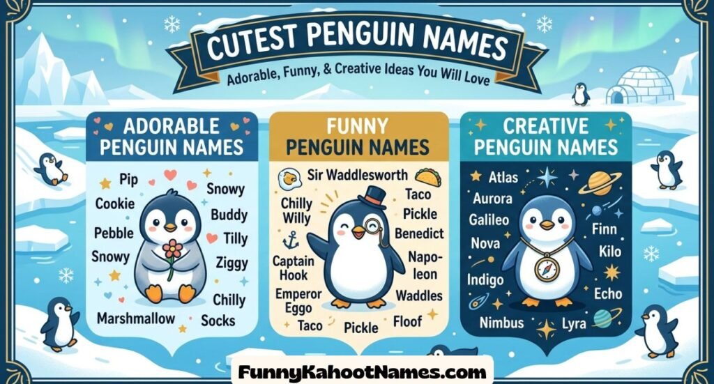 Cute Penguin Names