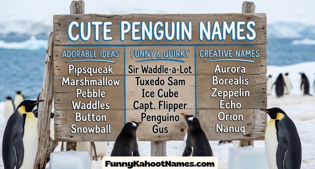 Cute Penguin Names