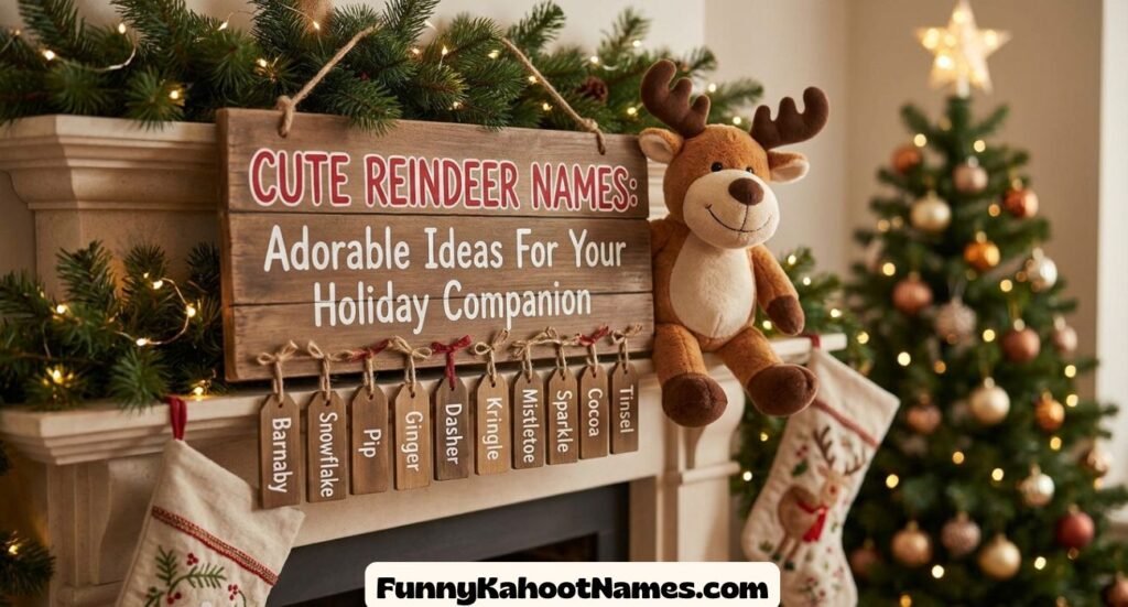 Cute Reindeer Names