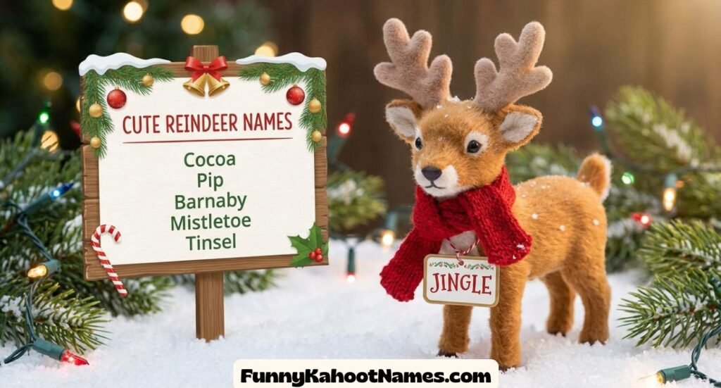 Cute Reindeer Names