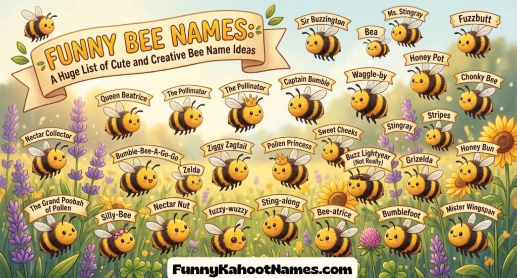 Funny Bee Names