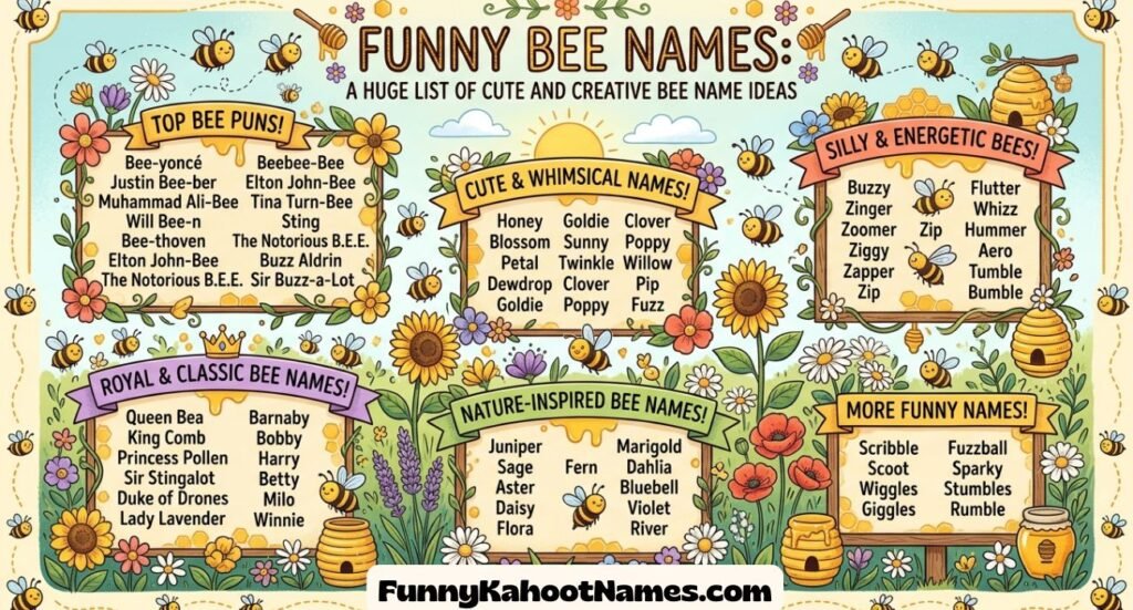 Funny Bee Names