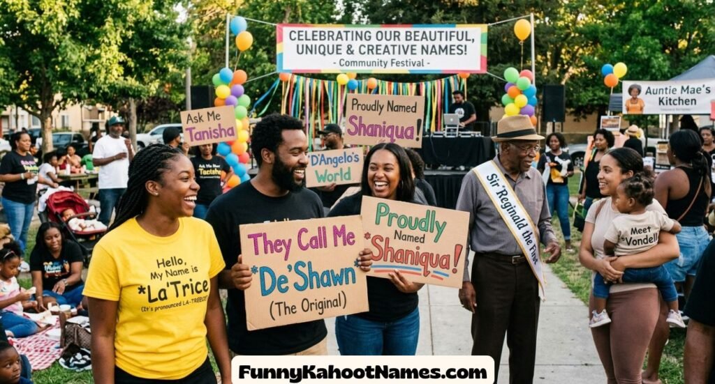 Funny Black Names