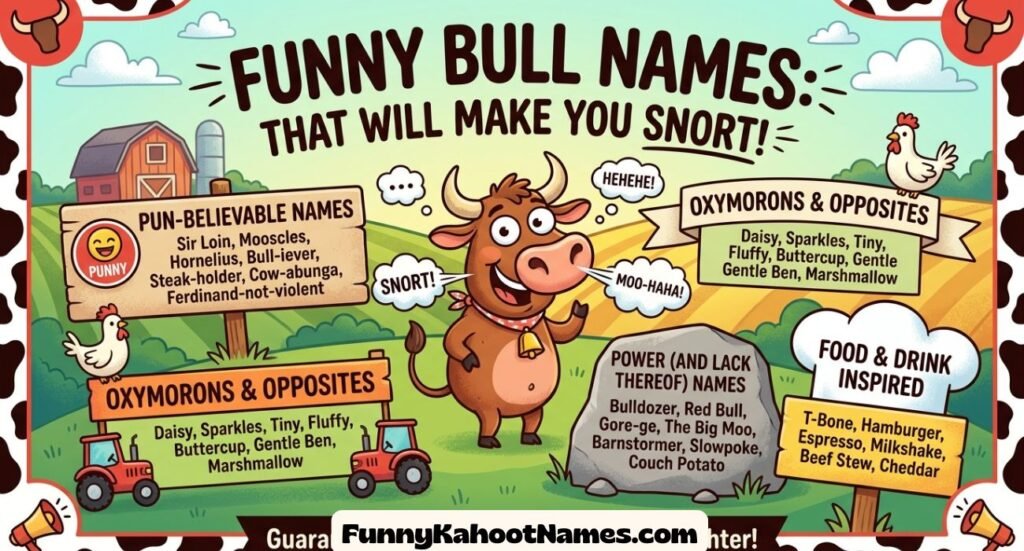 Funny Bull Names