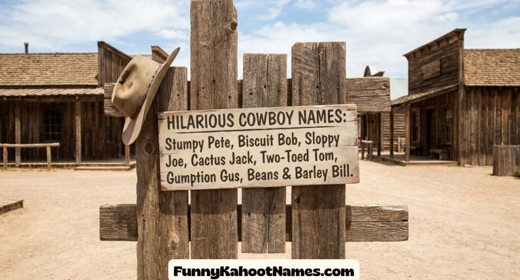 Funny Cowboy Names