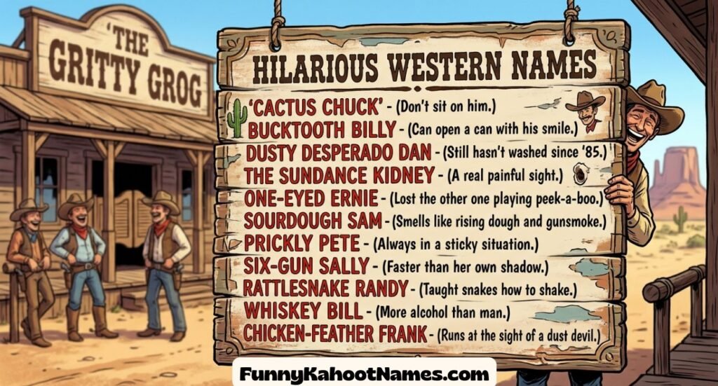Funny Cowboy Names