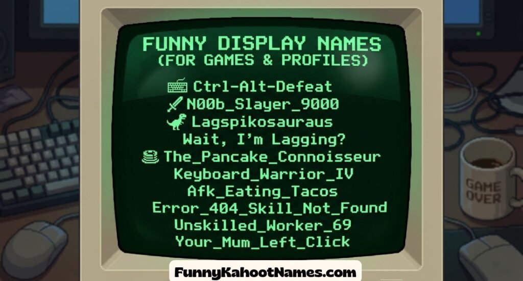 Funny Display Names