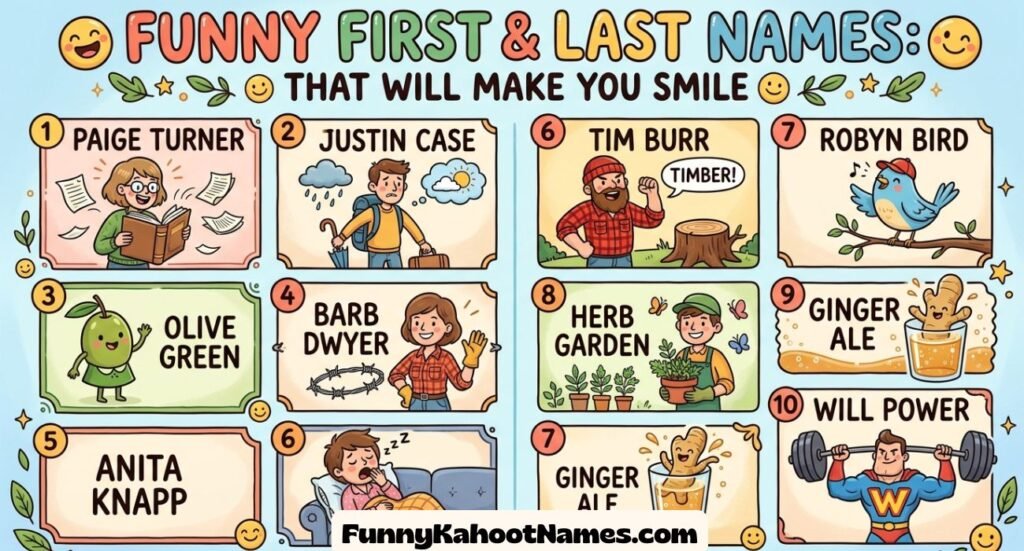 Funny First and Last Names