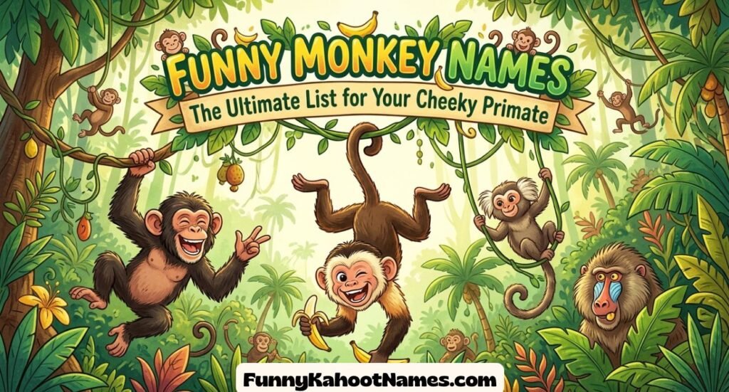 Funny Monkey Names