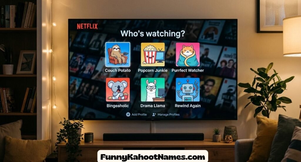 Funny Netflix Profile Names