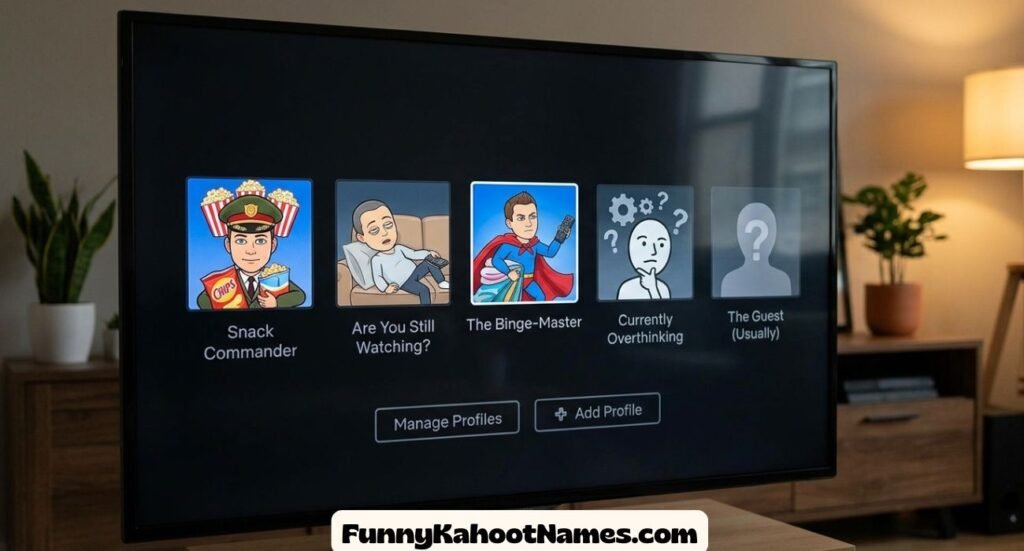 Funny Netflix Profile Names