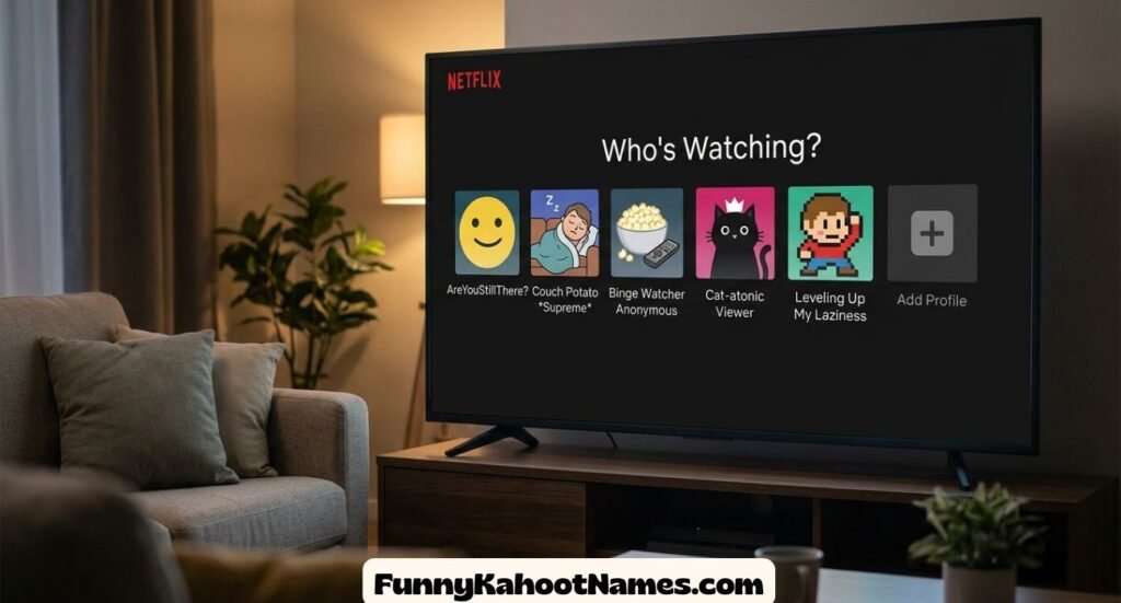 Funny Netflix Profile Names