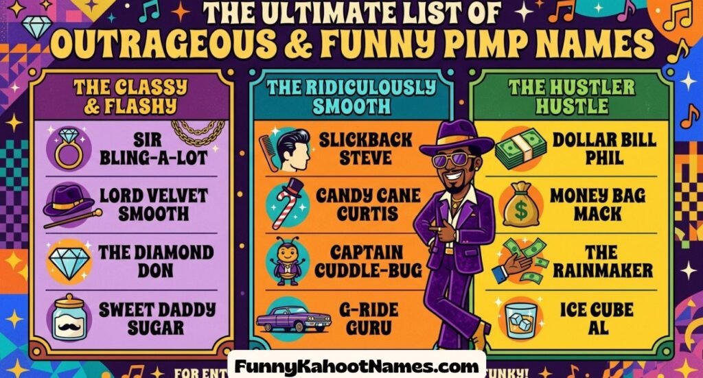 Funny Pimp Names