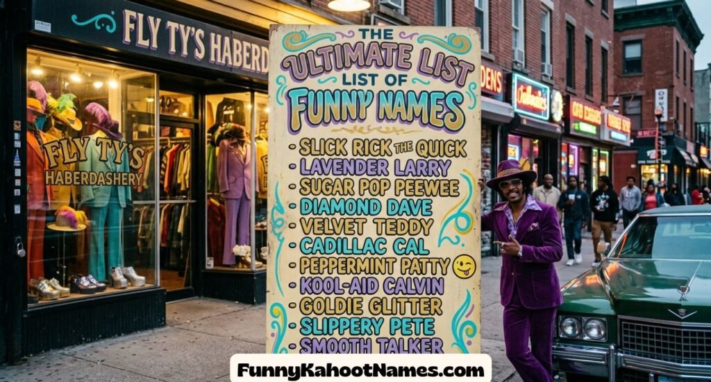 Funny Pimp Names