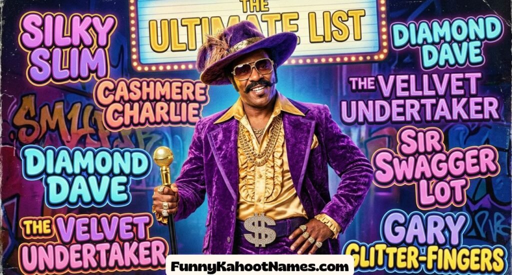 Funny Pimp Names