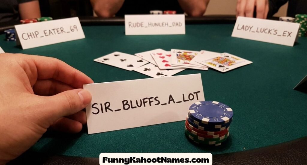 Funny Poker Names