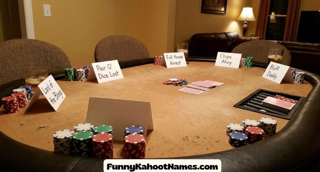 Funny Poker Names