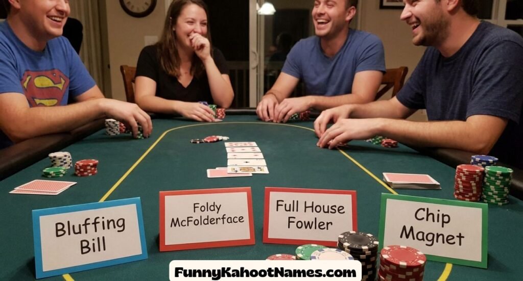 Funny Poker Names