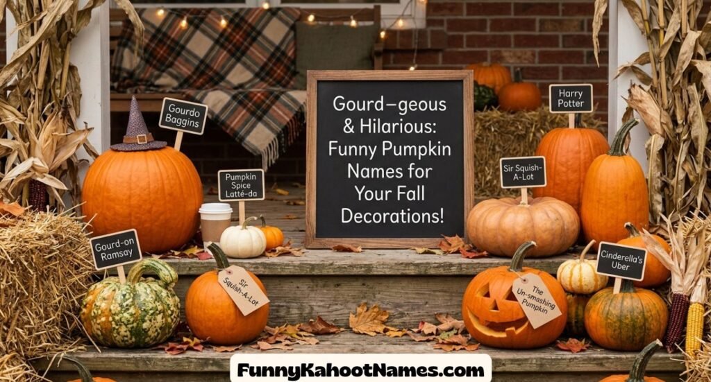 Funny Pumpkin Names