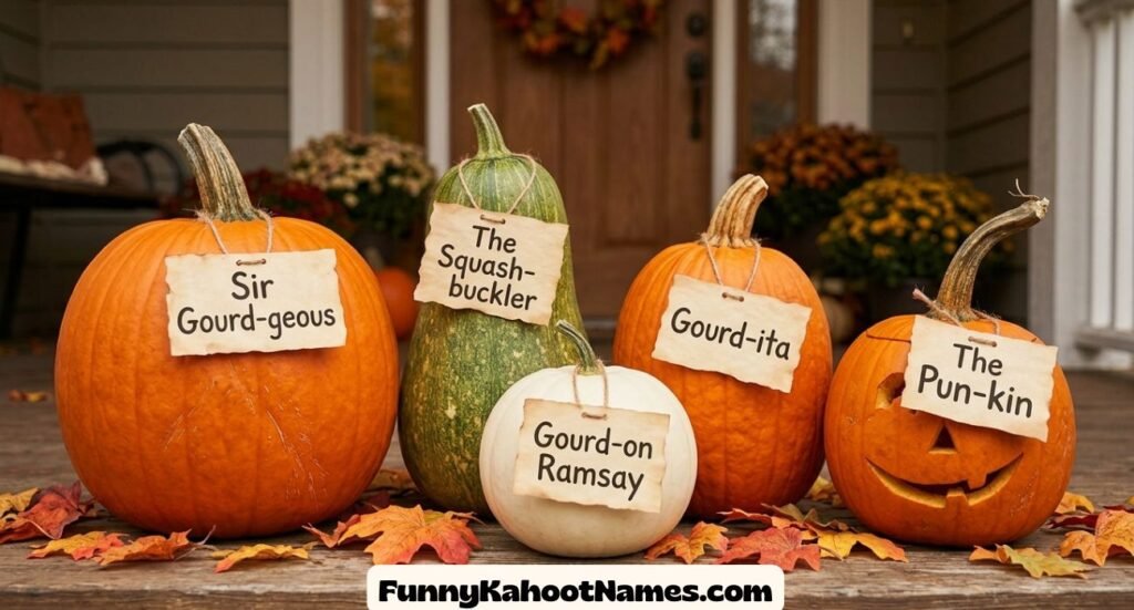 Funny Pumpkin Names