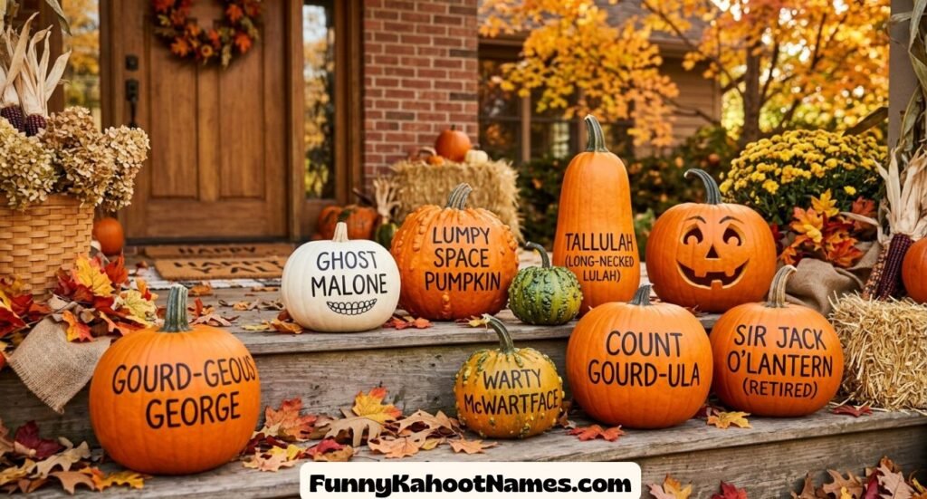 Funny Pumpkin Names