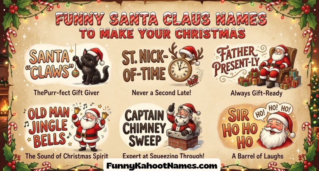 Funny Santa Claus Names