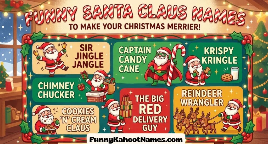 Funny Santa Claus Names