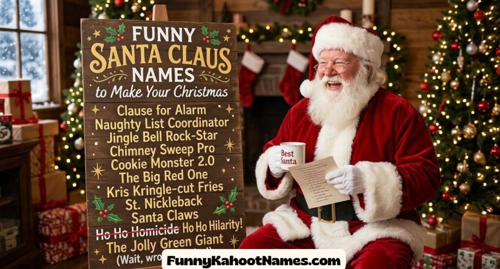 Funny Santa Claus Names