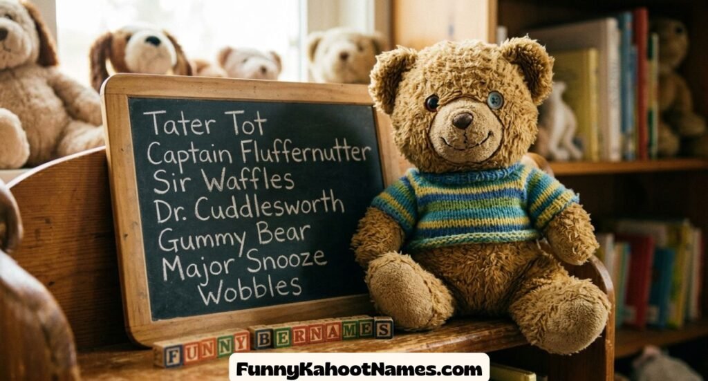 Funny Teddy Bear Names