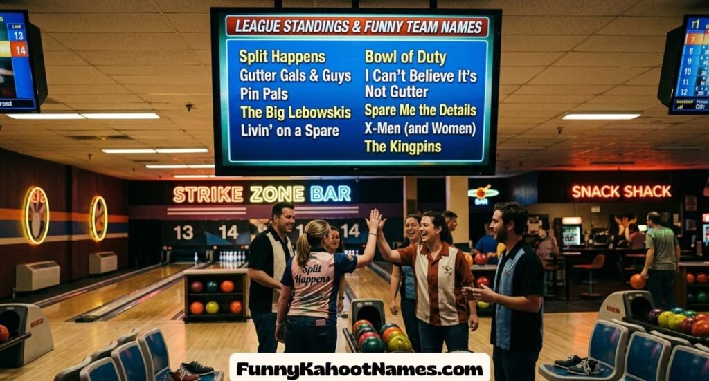 Funny Bowling Names