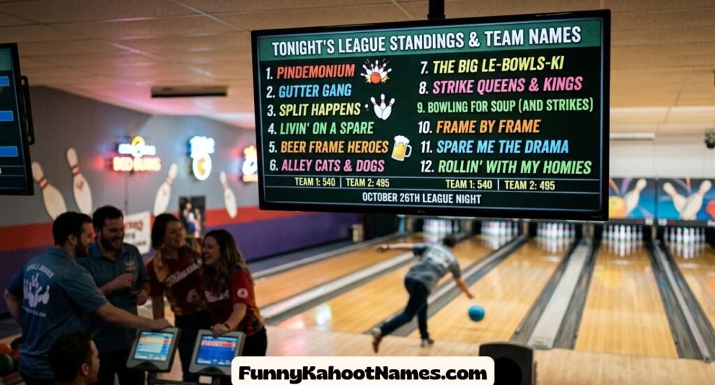 Funny Bowling Names